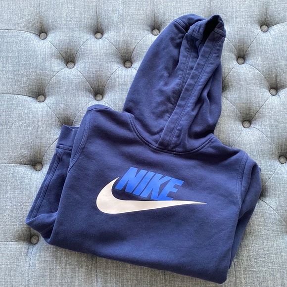 Nike Other - Nike Boys Navy Logo Sweatshirt